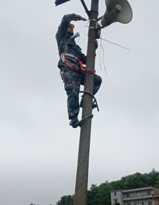 邵陽隆回全面維護農村“村村響”廣播系統，提升信息技術服務水平